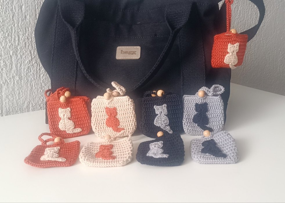 örgü airpods kulaklık kılıfı - Görsel 2