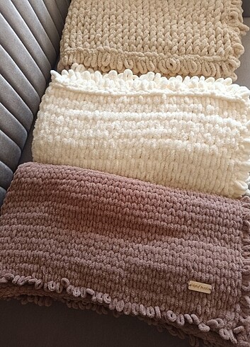 Örgü bebek battaniyesi - Görsel 2