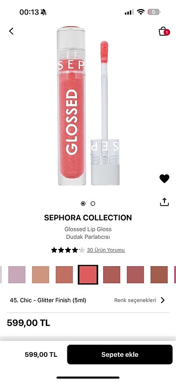 sephora glos