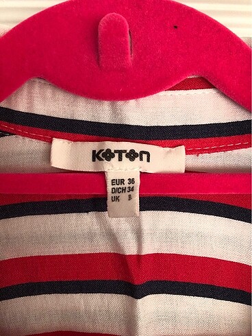 Koton gömlek elbise