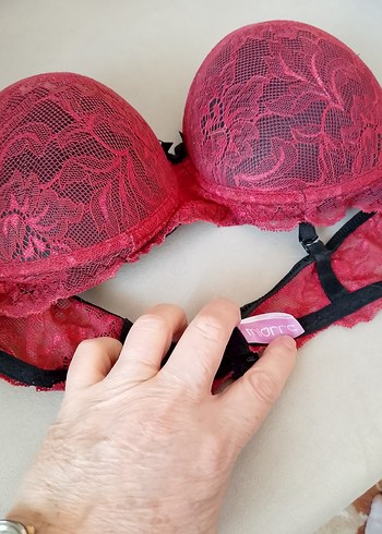 Miorre Koyu Pembe Gotik Midi Sütyen 90B