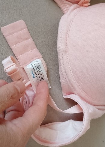 Diğer Pastel Pembe Midi Sütyen 95