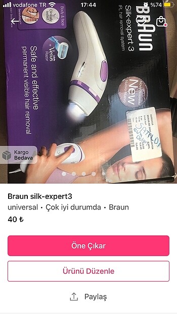 Braon lazer cihazı