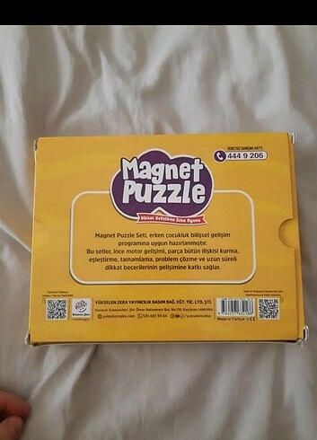 Diğer Yükselen zeka magnet puzzle