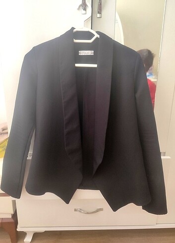 Düğmesiz blazer ceket