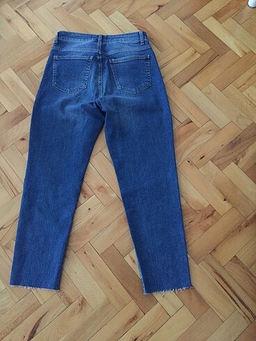 32 Beden mavi Renk Bayan jean pantolon