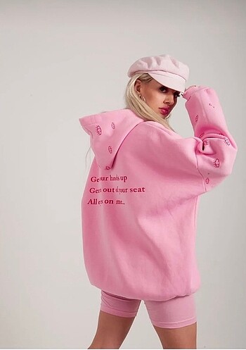 Diğer Holly Lolly oversize kapüşonlu eye sweatshirt