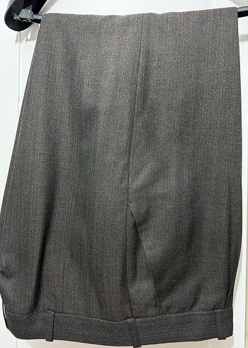 Kahverengi Düz Desenli Erkek Takım Elbise Ceketi - Görsel 3