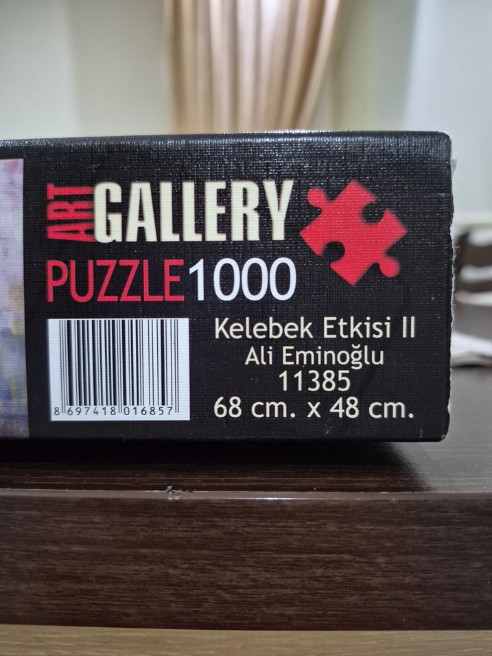 KS 1000 Parça Kelebek Etkisi Puzzle - Görsel 3