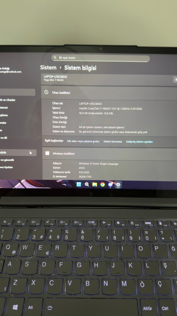 Lenovo slim 7 - Görsel 5