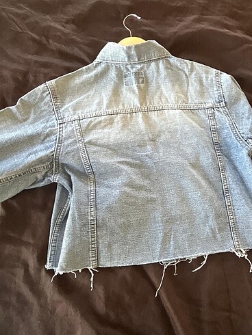 Bershka açık kot rengi kot ceket