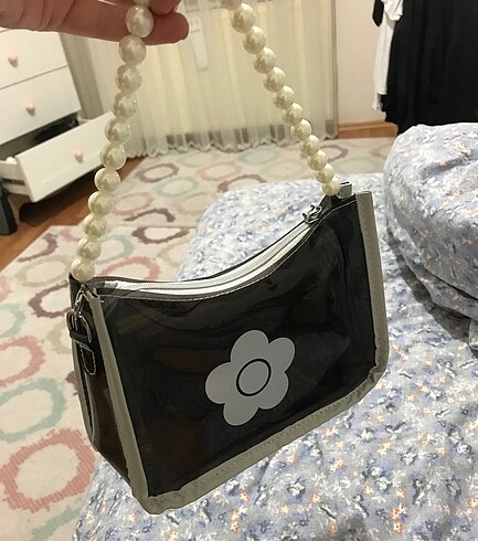 Beden siyah Renk shein çanta