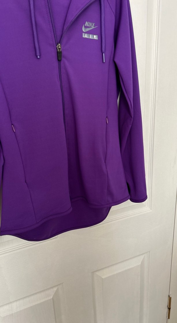 Nike Mor Fermuarlı Spor Kadın Ceket - Görsel 4
