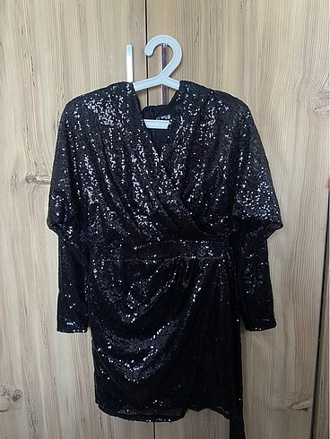 Pullu elbise - Görsel 4