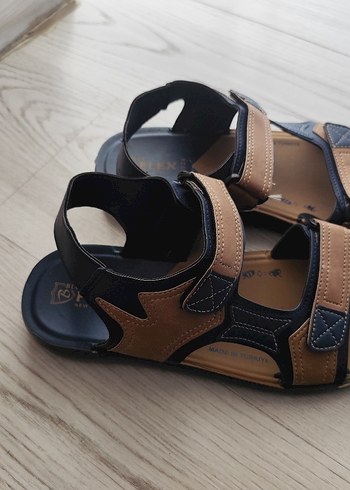 Kahverengi Erkek Günlük Kayışlı Sandalet - Görsel 3