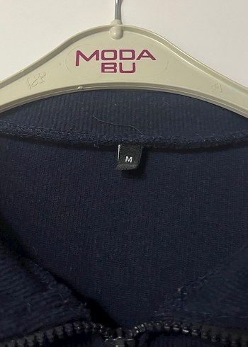 Trendyol & Milla Lacivert Yarım Fermuarlı Kadın Sweatshirt