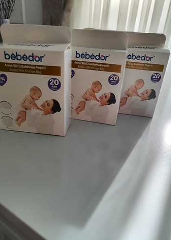 Tanesi 60 TL Bebedor Anne Süt Saklama Poşeti 20'li - Görsel 4
