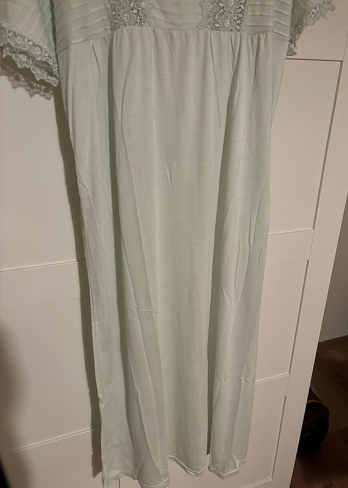 gecelik elbise bebek mavisi - Görsel 2