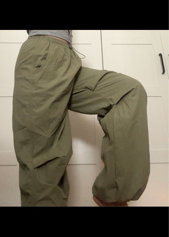 paraşüt kumaş pantolon - Görsel 2
