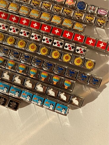 İtalyan bileklik charm çelik