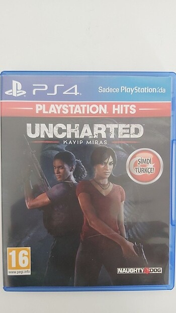 Uncharted :lost legacy (kayıp miras) ps4
