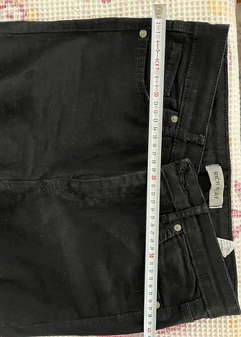 Siyah Kadın Regular Fit Street Wear Jean - Görsel 3