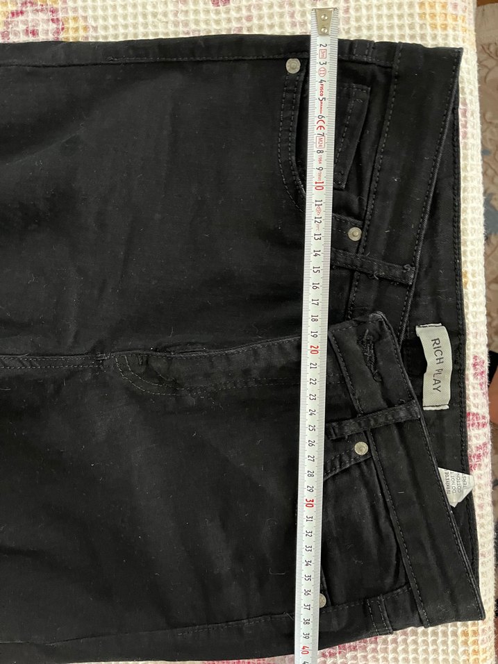 Siyah Kadın Regular Fit Street Wear Jean - Görsel 3