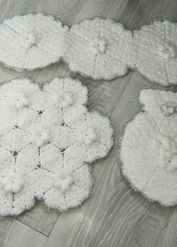 Beyaz El işi lif  Seti - Görsel 2