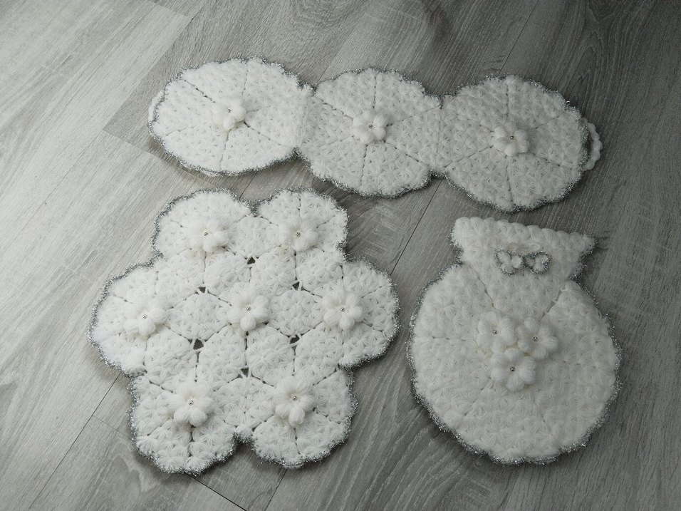 Beyaz El işi lif  Seti - Görsel 3