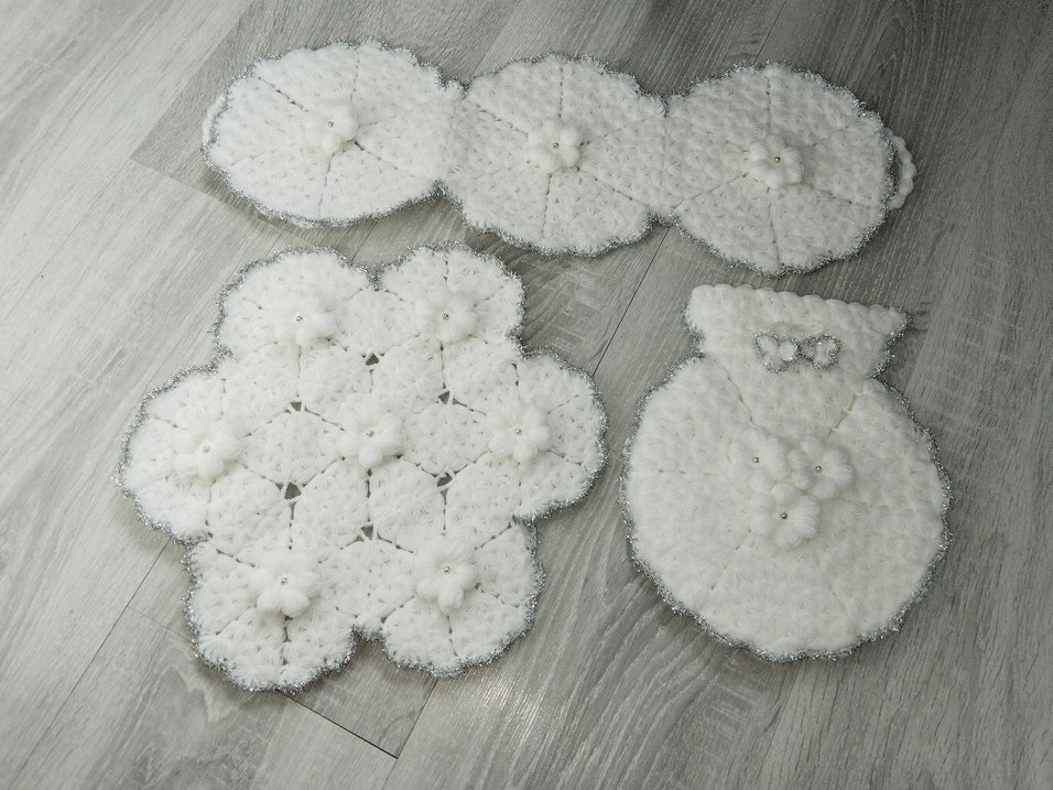 Beyaz El işi lif  Seti - Görsel 2