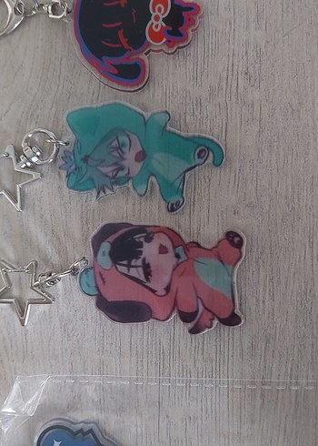 Alien stage anahtarlık akrilik stand - Görsel 7