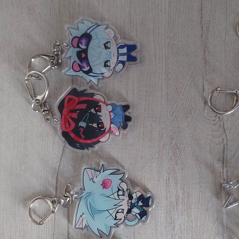 Alien stage anahtarlık akrilik stand - Görsel 5