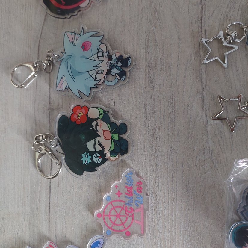 Alien stage anahtarlık akrilik stand - Görsel 4