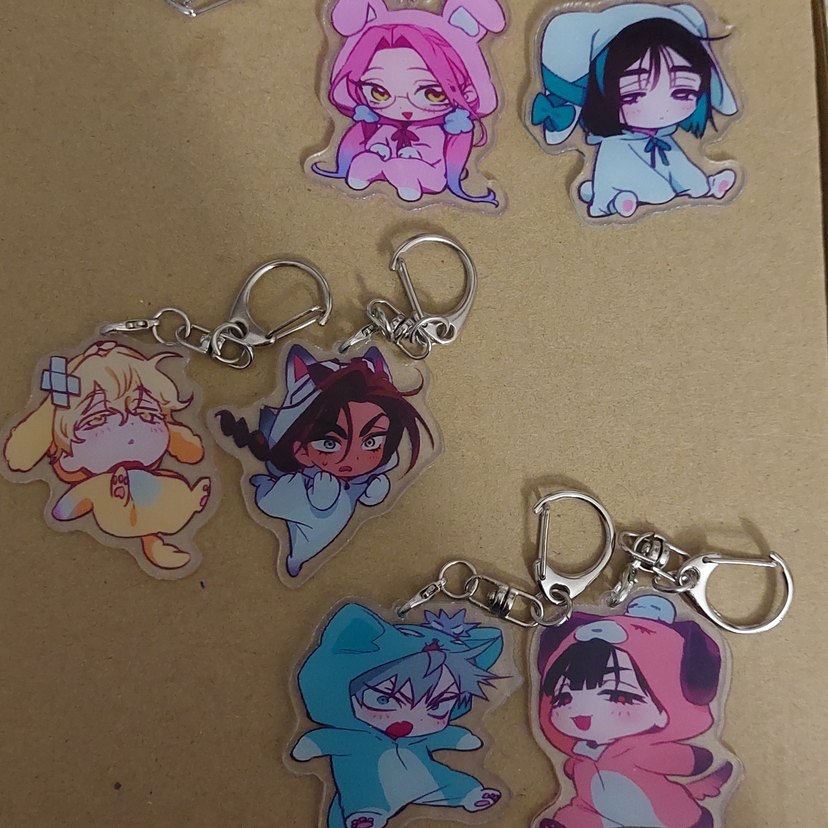 Alien Stage Ivantill Hyuluka Mizisua anahtarlık setleri - Görsel 2