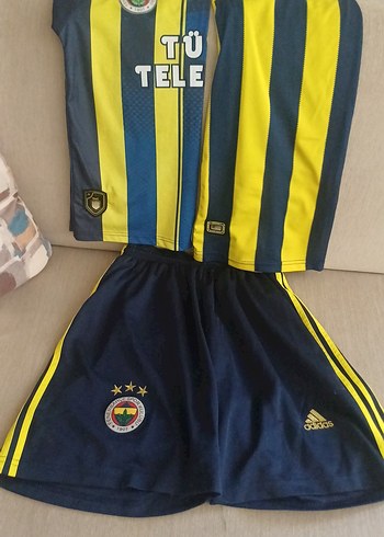 s Beden Sarı Lacivert Erkek Kısa Kollu Forma Takımı