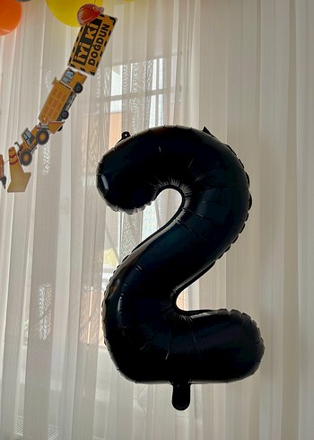 İnşaat Temalı Doğum Günü Parti Seti Sarı - Görsel 2