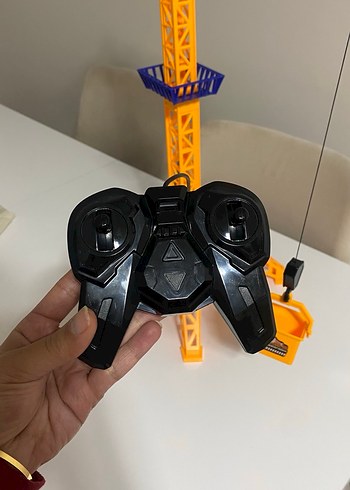 Kumandalı Işıklı Oyuncak Vinç İnşaat Temalı Doğum Günü - Görsel 4