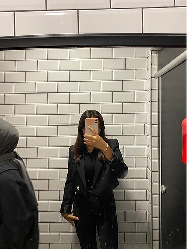 Trendyolmilla crop blazer ceket