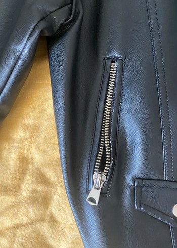 s Beden siyah Renk Stradivarius Deri Ceket
