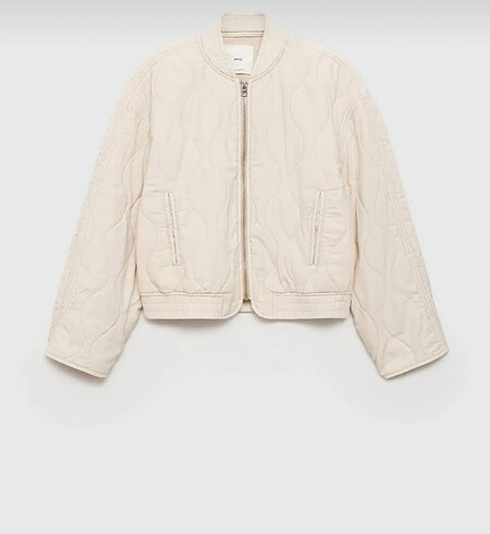 Mango Kapitone Bomber Ceket