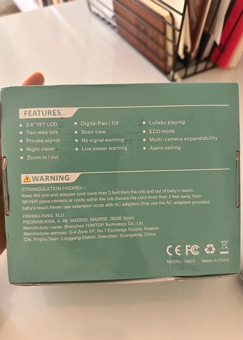 Babystar Bebek Monitörü ve Kamera Seti - Görsel 6