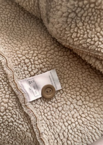 Kürk Detaylı Kadın Kahverengi Süet Ceket - Görsel 7