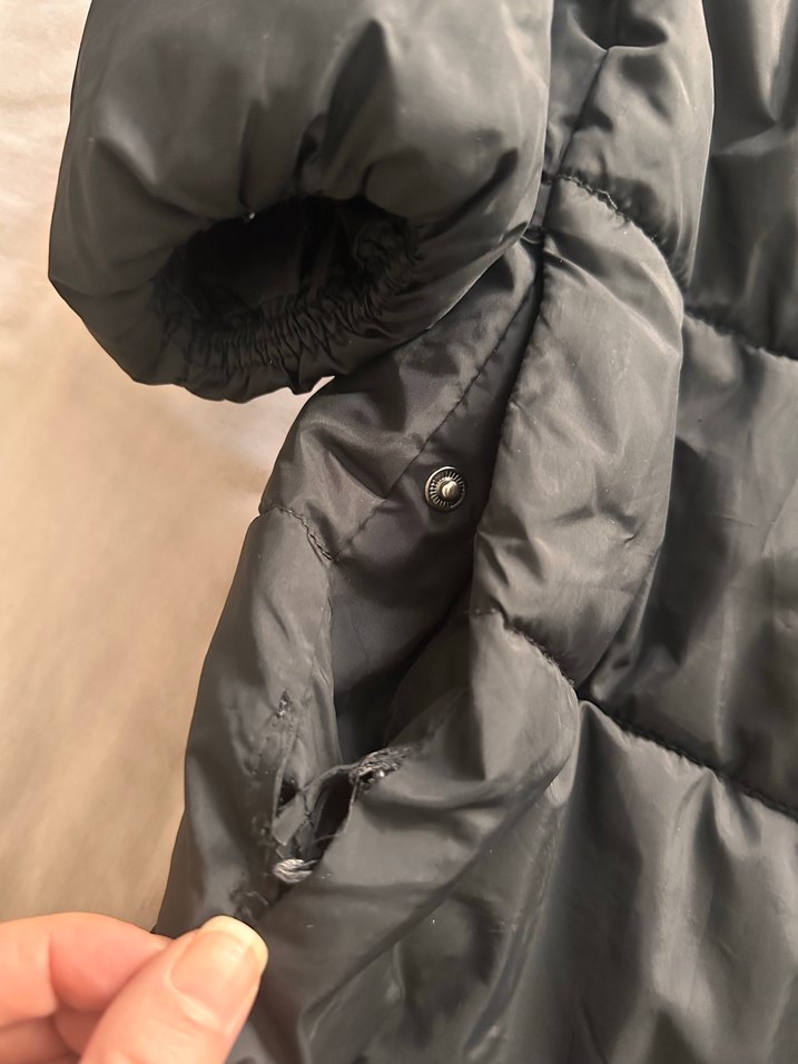 MANGO kız çocuk montu - Görsel 5