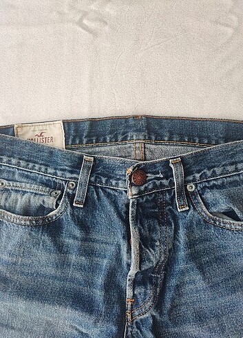 38 Beden mavi Renk Hollister Jean