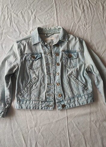 s Beden mavi Renk Vintage Kot Ceket