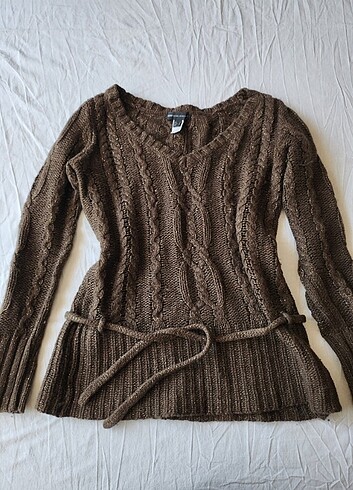 Vintage Mango Kahverengi Kazak