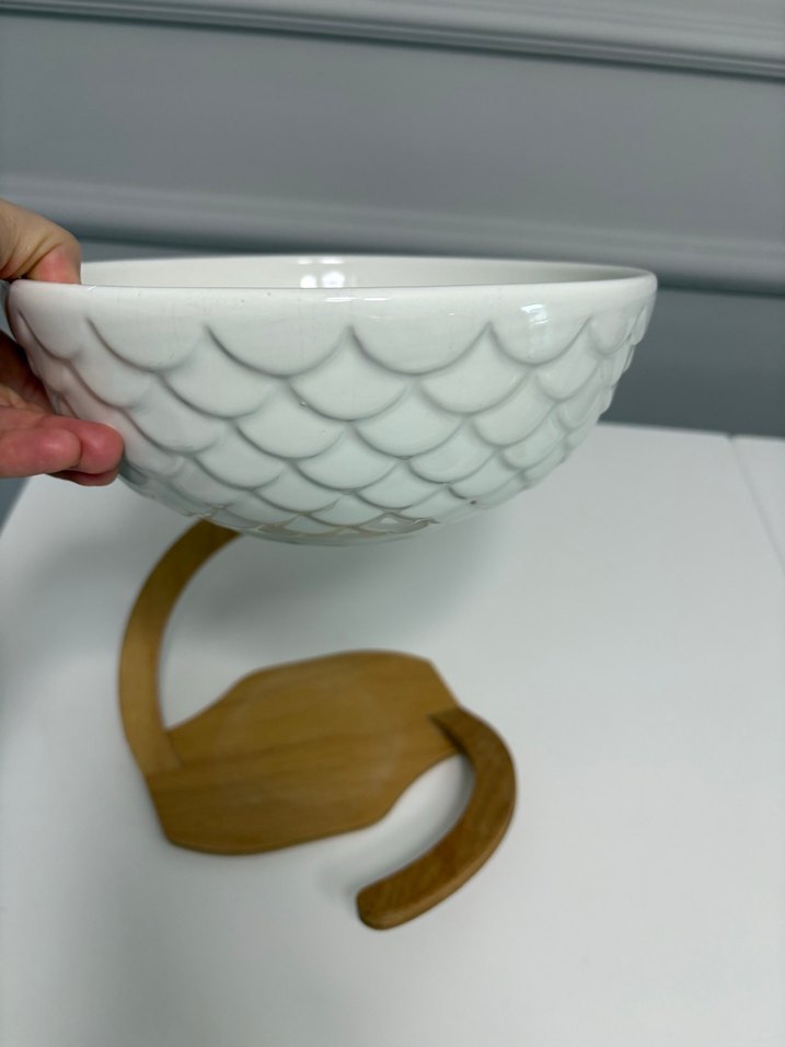 Seramik Kase ve Ahşap Stant - Görsel 3