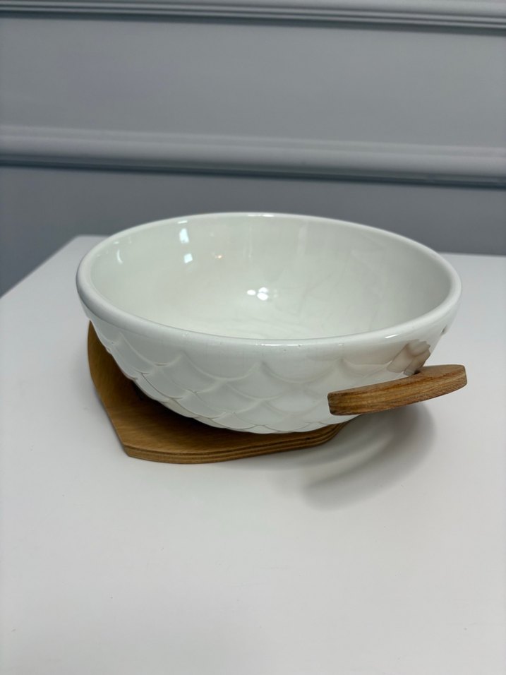 Seramik Kase ve Ahşap Stant - Görsel 2