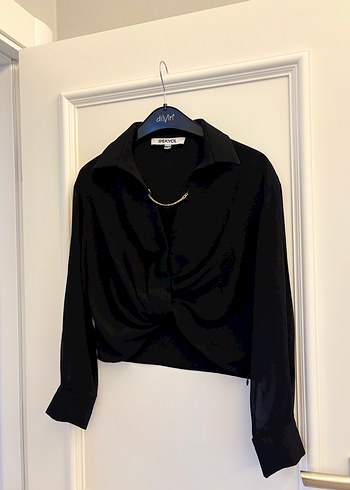 Zincir Detaylı İPEKYOL GÖMLEK - Görsel 6