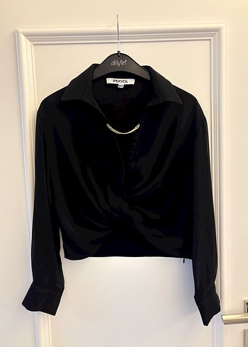 Zincir Detaylı İPEKYOL GÖMLEK - Görsel 3